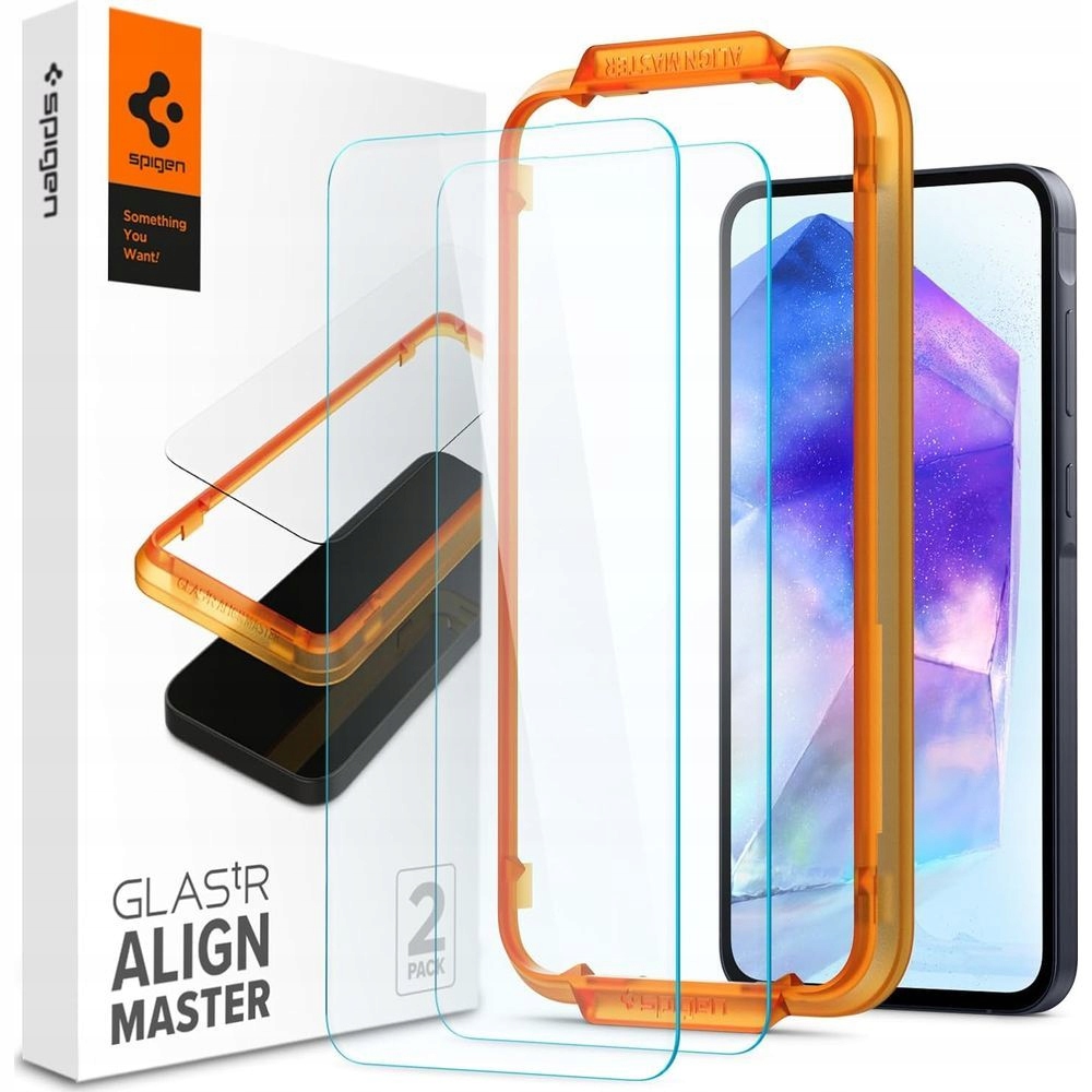 Tvrdené sklo Spigen pre Samsung Galaxy A55 5G 2 ks.